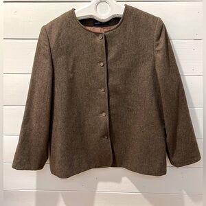 🤎PARIS STAR – Brown blazer Size 16